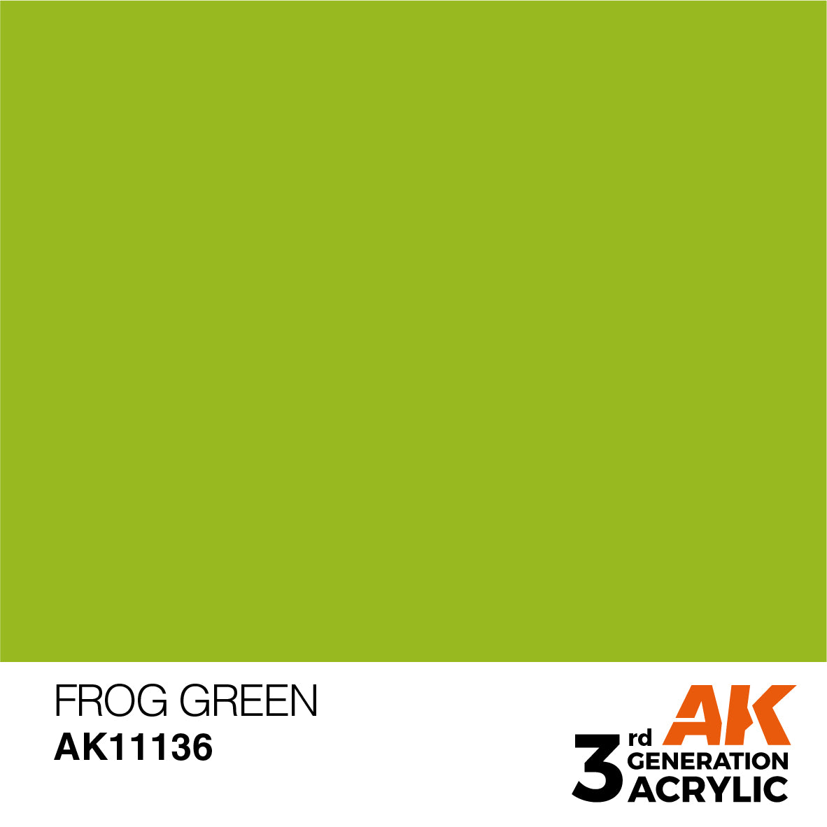 AK Interactive 3GEN Frog Green 17ml