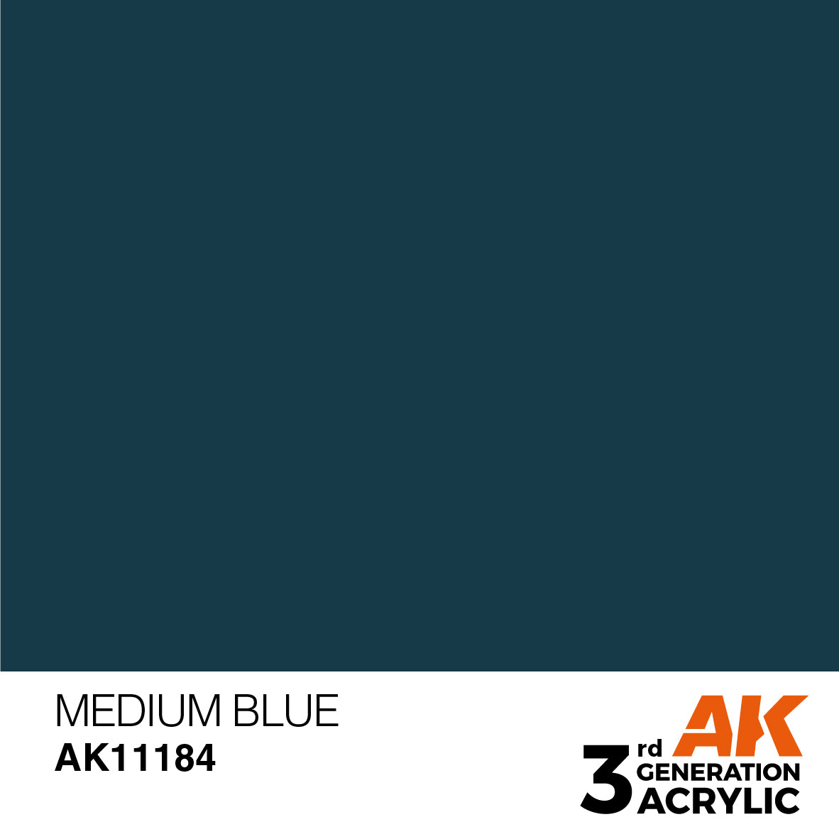 AK Interactive 3GEN Medium Blue 17ml