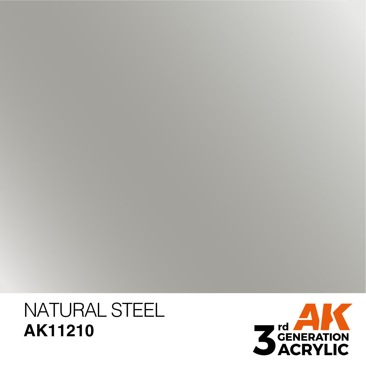 AK Interactive 3GEN Natural Steel 17ml