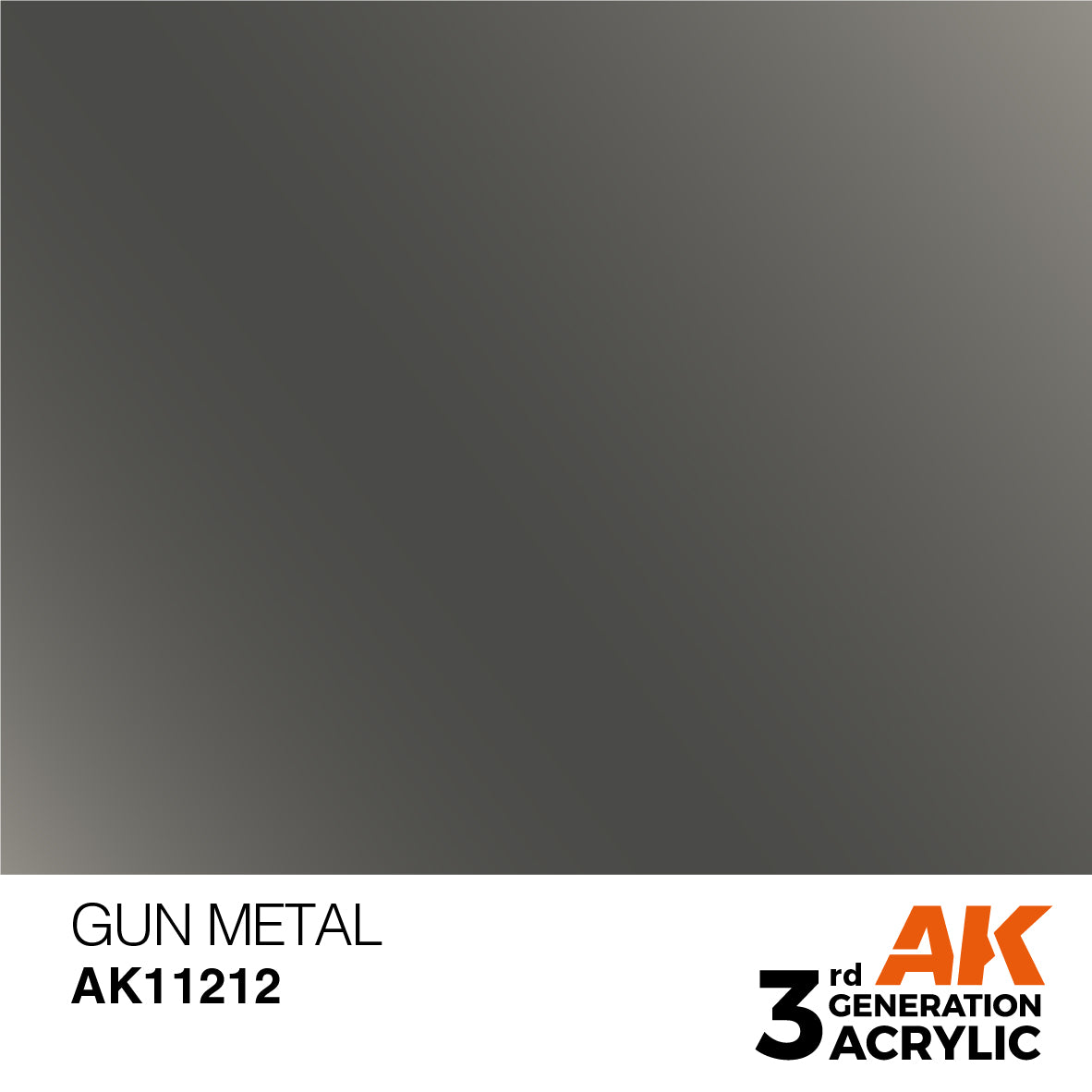 AK Interactive 3GEN Gun Metal 17ml