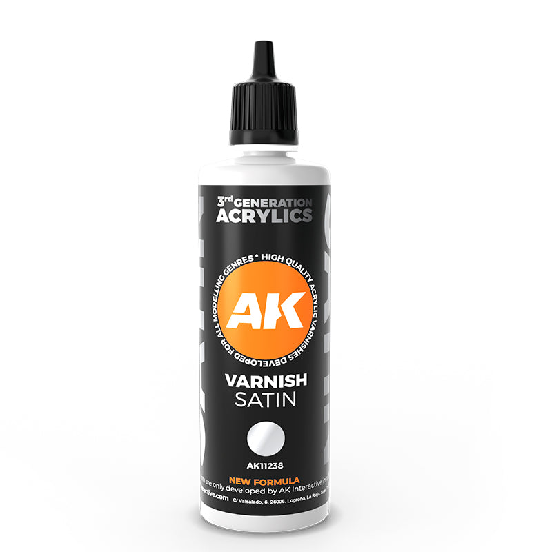 AK Interactive - Satin Varnish 100 ml