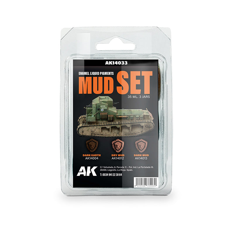 AK Interactive Enamel Liquid Pigments Sand und Dust