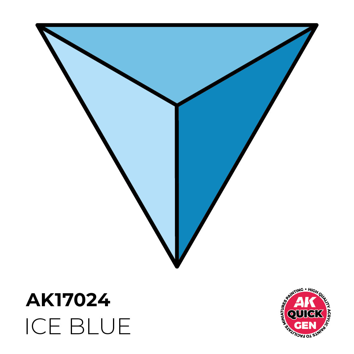 AK Interactive QUICK GEN Ice Blue