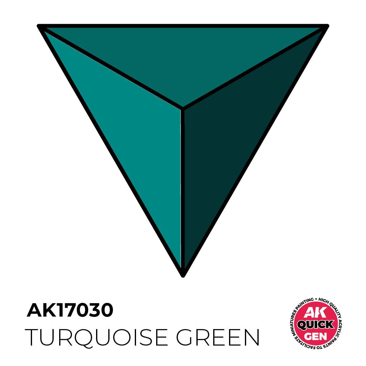 AK Interactive QUICK GEN Turquoise Green