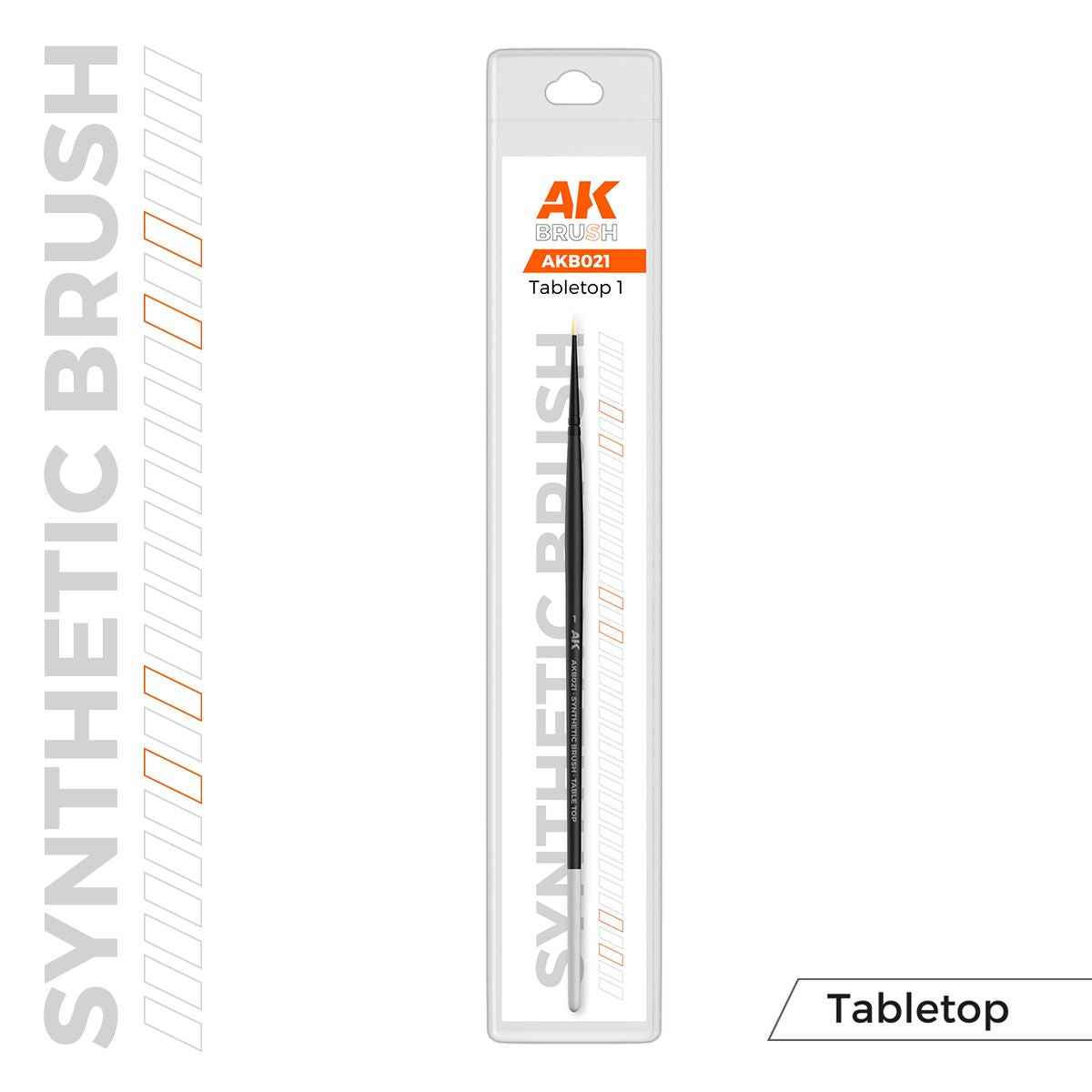 AK Interactive AK SYNTHETIC TABLETOP BRUSH - 1