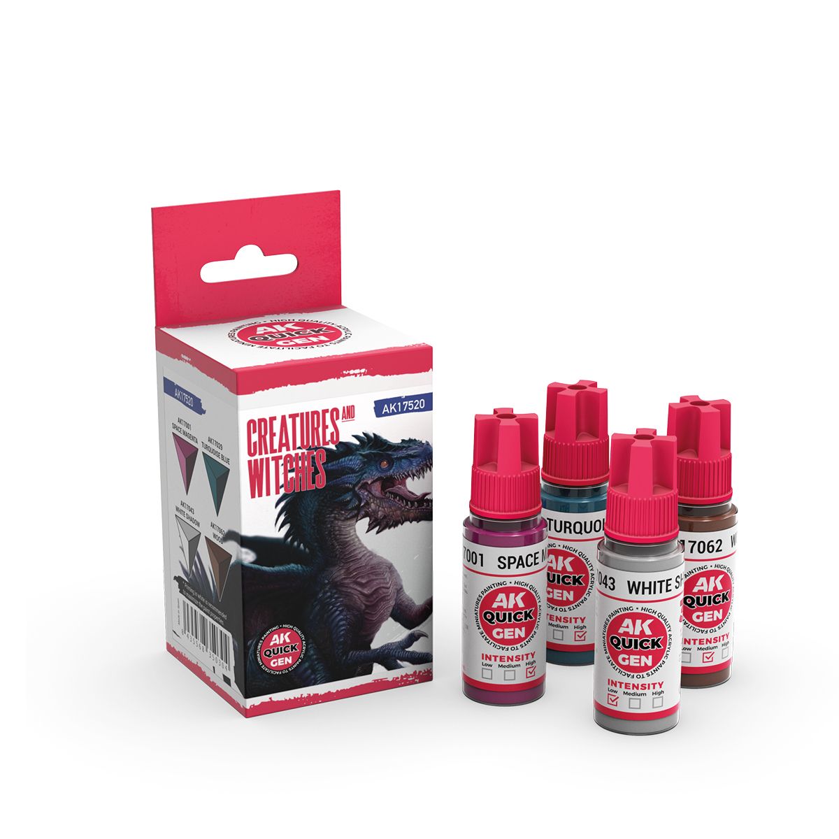 AK Interactive QUICK GEN Creatures And Witches Set