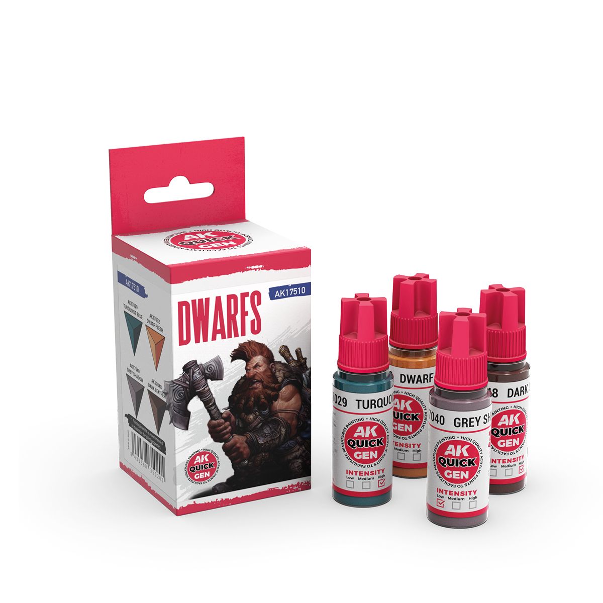 AK Interactive QUICK GEN Dwarfs Set