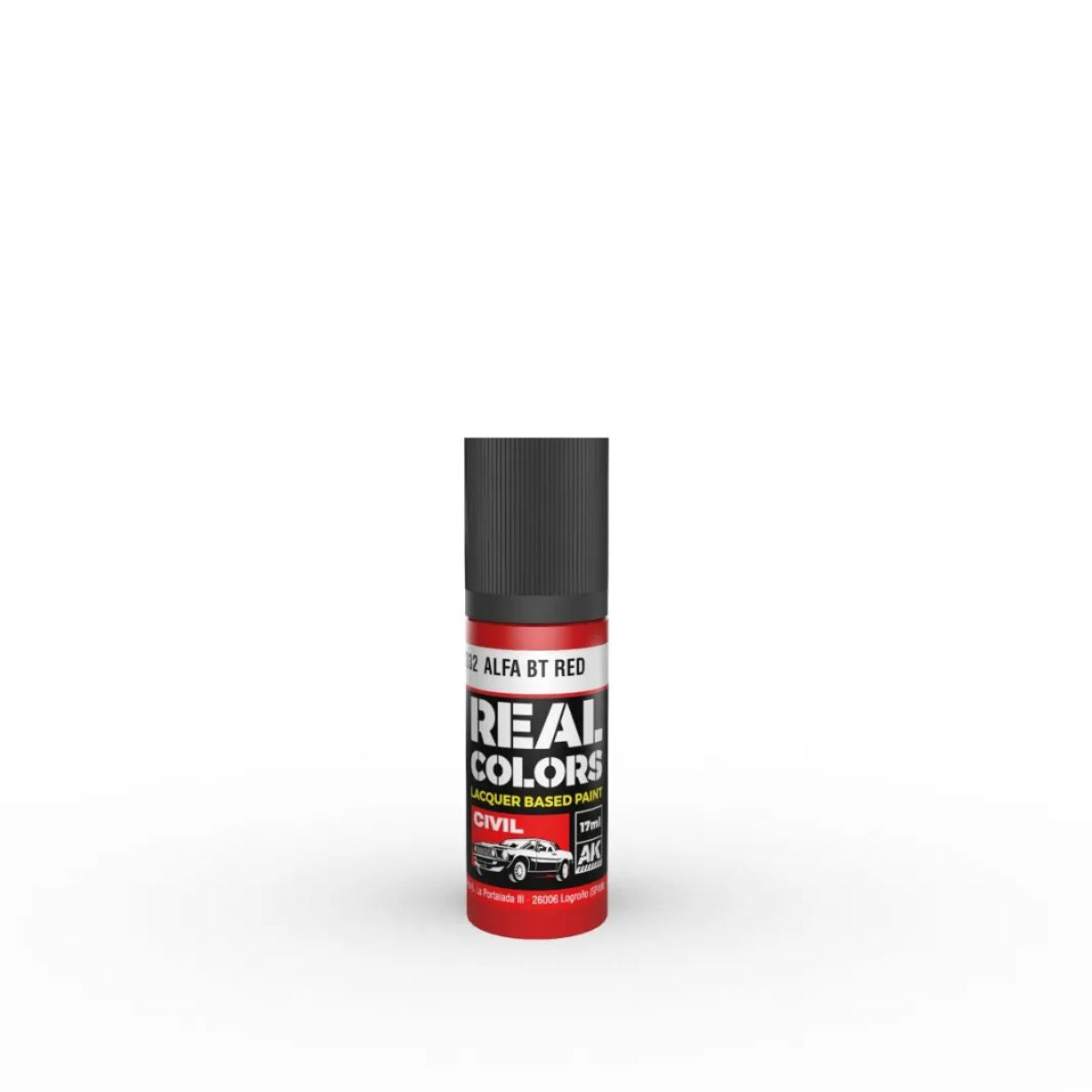 AK Interactive REAL COLORS Alfa Bt Red 17 ml,
