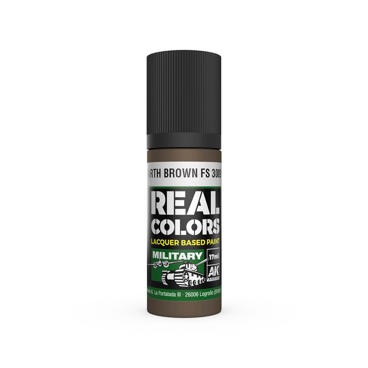AK Interactive REAL COLORS Earth Brown Fs 30099  17 ml.