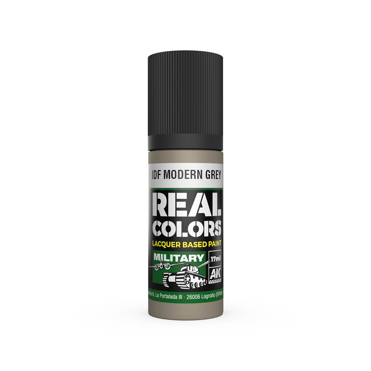 AK Interactive REAL COLORS Idf Modern Grey 17 ml.