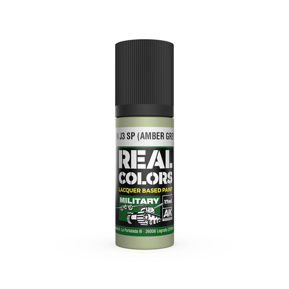 AK Interactive REAL COLORS Ijn J3 Sp (Amber Grey) 17 ml.