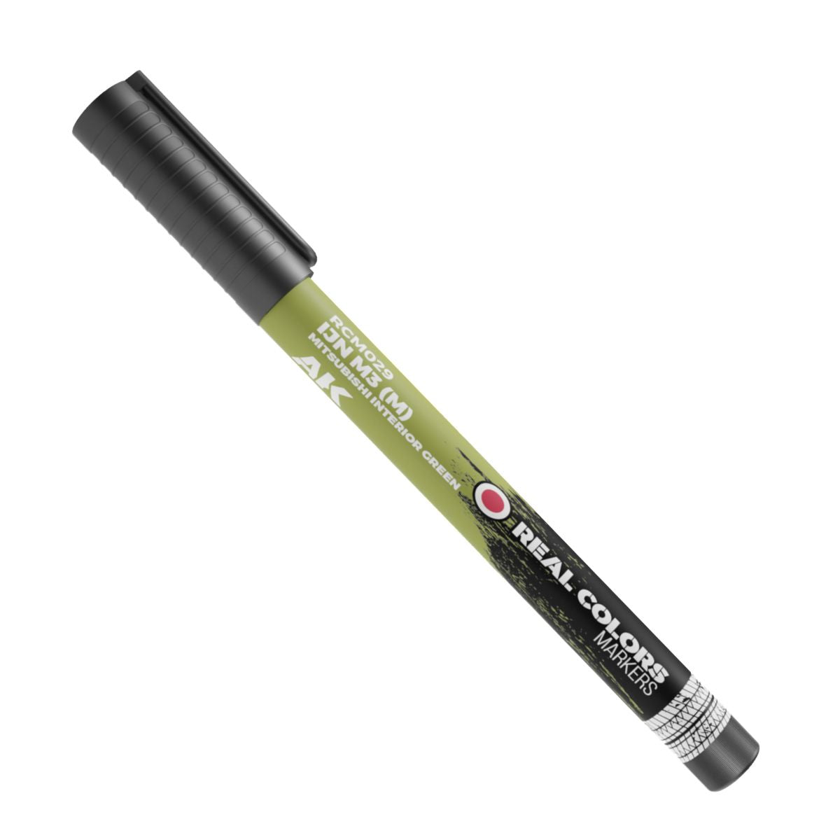 AK Interactive REAL COLORS MARKERS Ijn M3 (M) Mitsubishi Interior Green