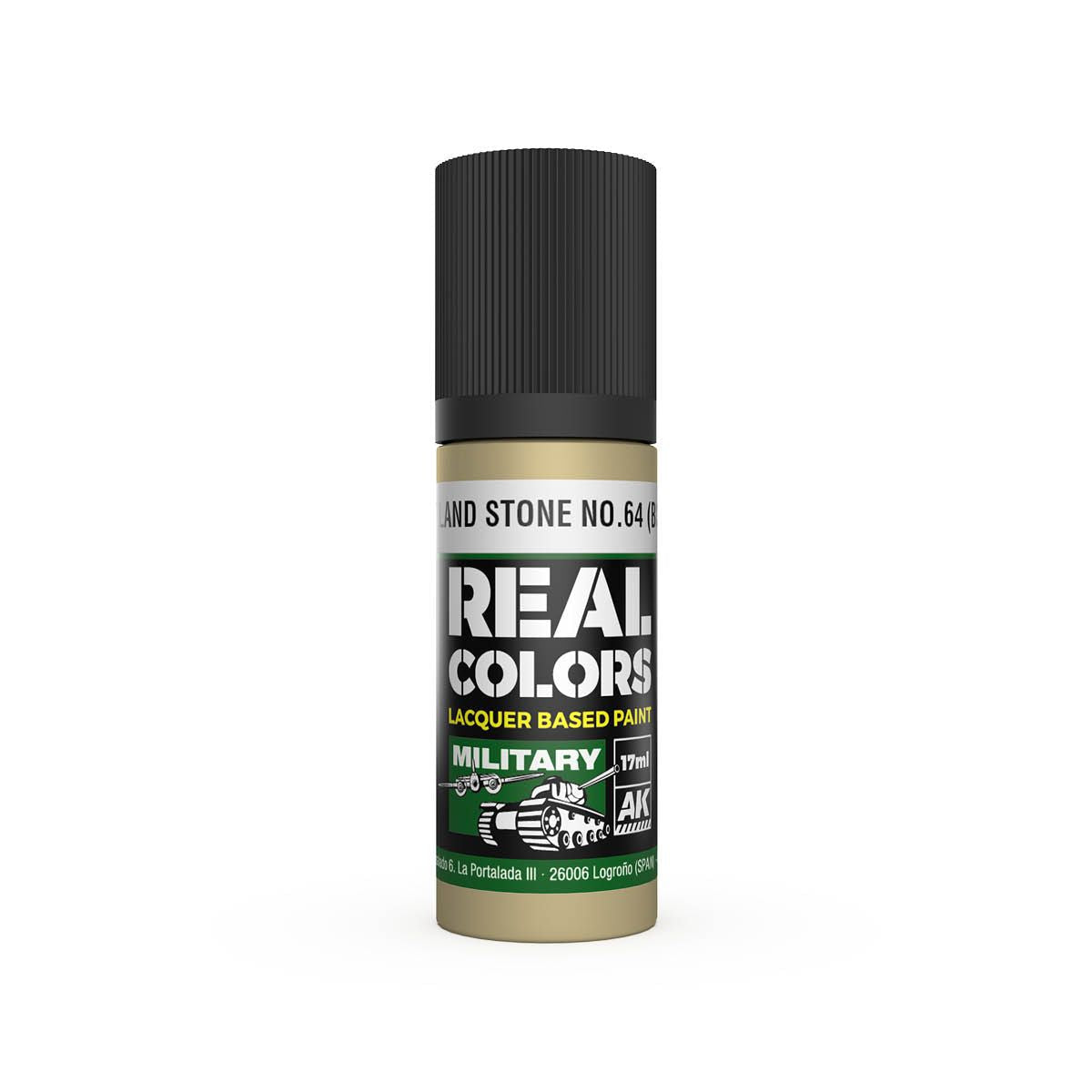 AK Interactive REAL COLORS Portland Stone No.64 (Bs381) 17 ml.