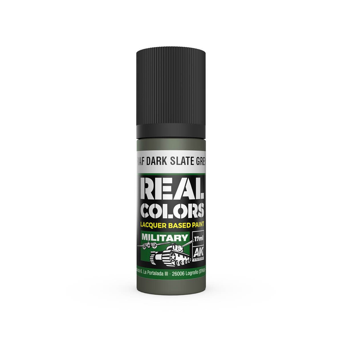 AK Interactive REAL COLORS Raf Dark Slate Grey 17 ml.