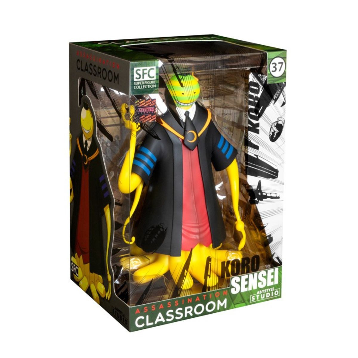 Assassination Classroom Koro Sensei striped Figur (20 cm)