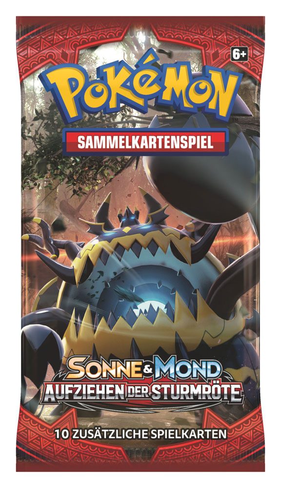 Pokémon - Sonne & Mond SM04 - Aufziehen der Sturmröte Booster - DE