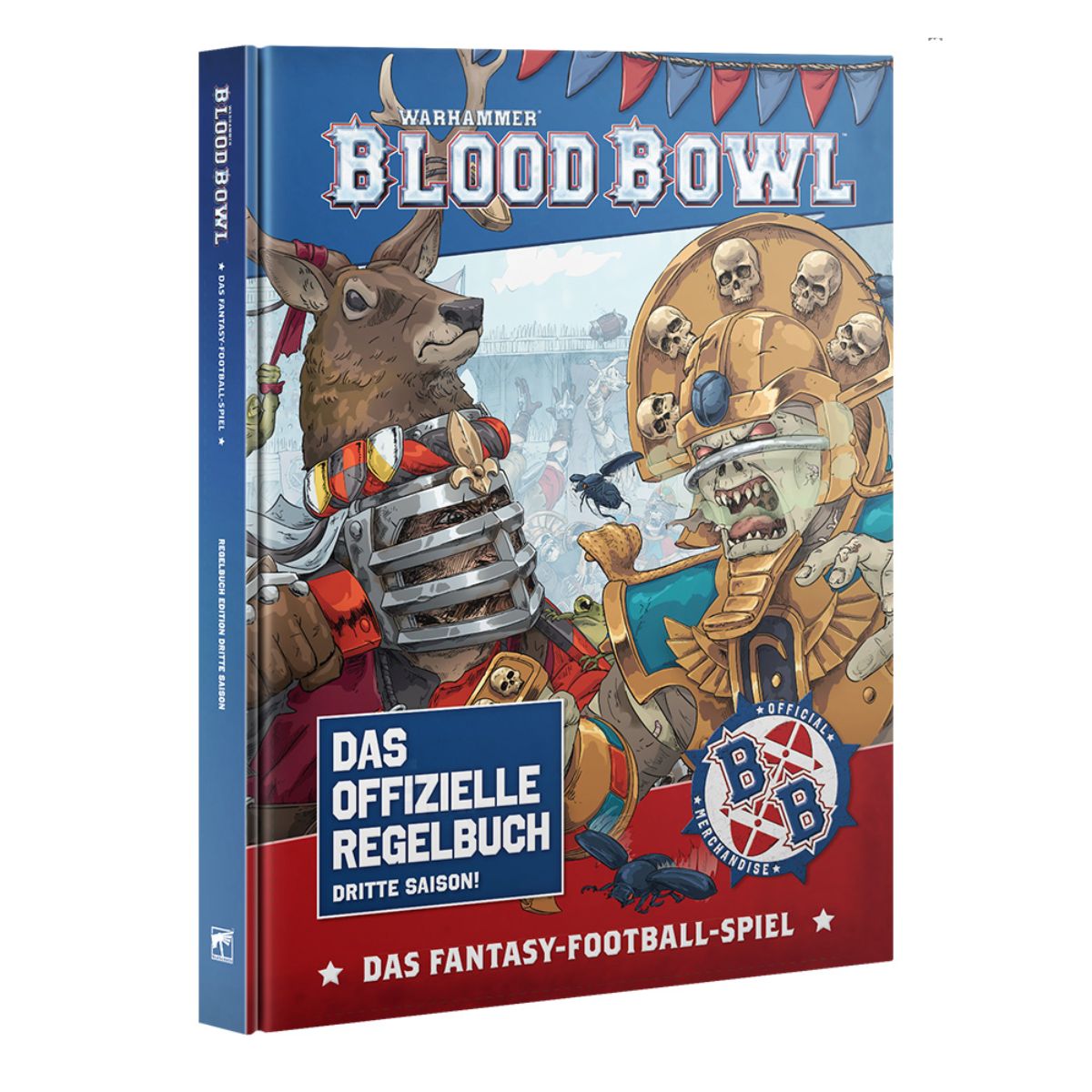 Blood Bowl das Offizielle Regelbuch 3rd Edition Deutsch