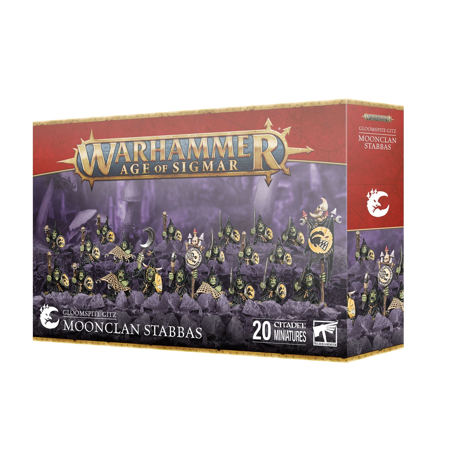 Warhammer Age of Sigmar Gloomspize Gitz Moonclan Stabbas