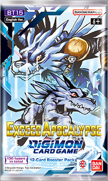 Digimon Card Game - Exceed Apocalyps Booster BT15 - EN