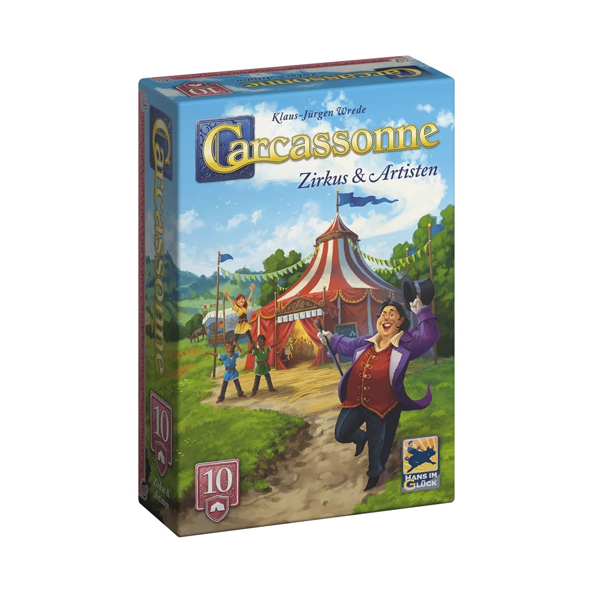 Carcassonne - Erweiterung 10 Zirkus & Artisten (v3.1)