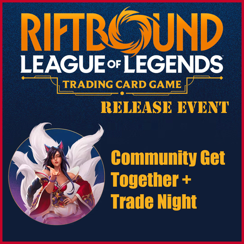 Riftbound TCG Release Event Community Get Together & Trade Night - 31.10.2025