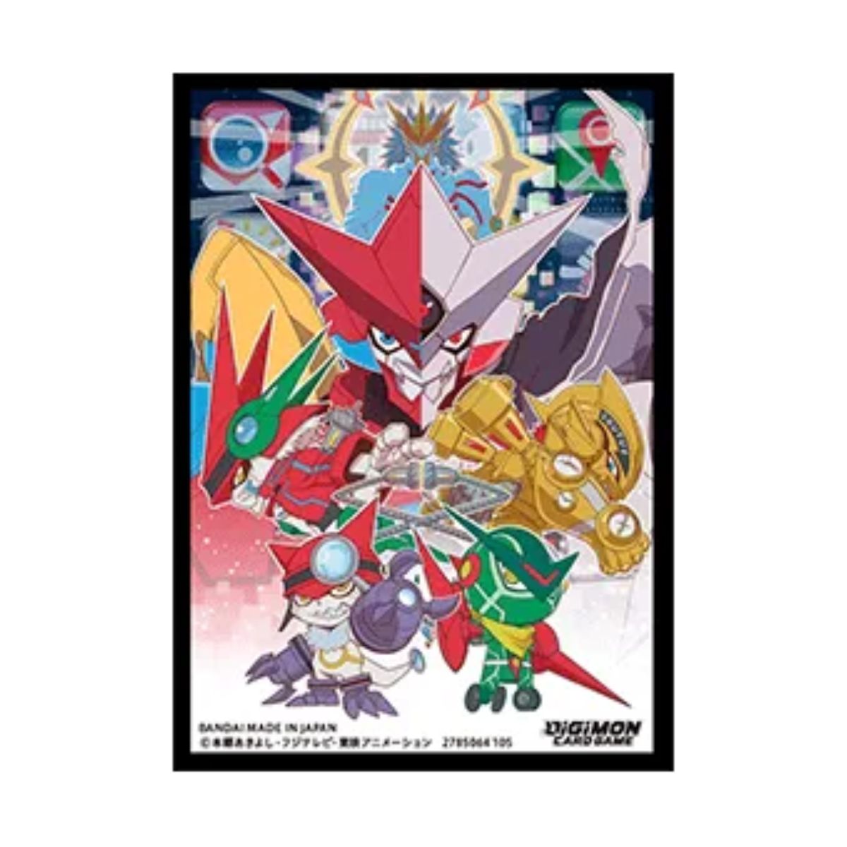 Digimon Card Game Official Sleeves 2025 Ver.2.0 Appmon