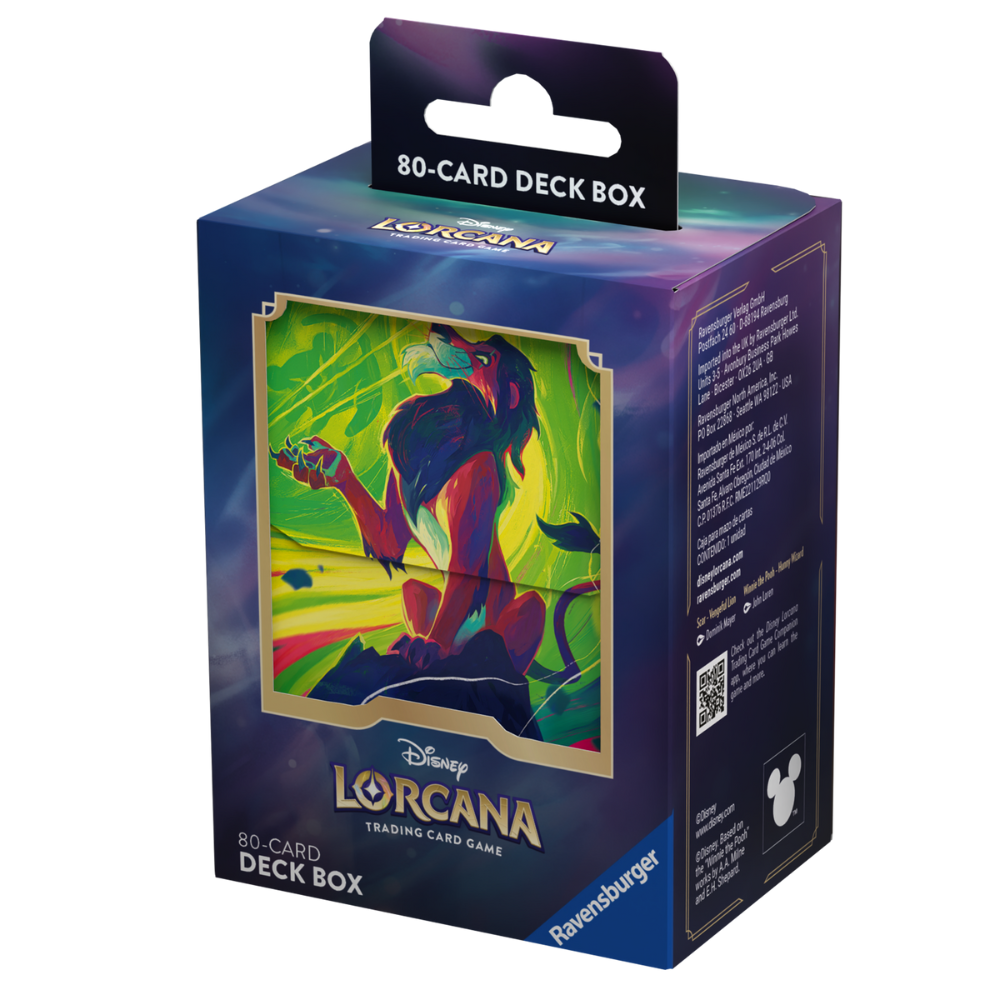 Disney Lorcana - Deckbox Scar - Vengeful Lion