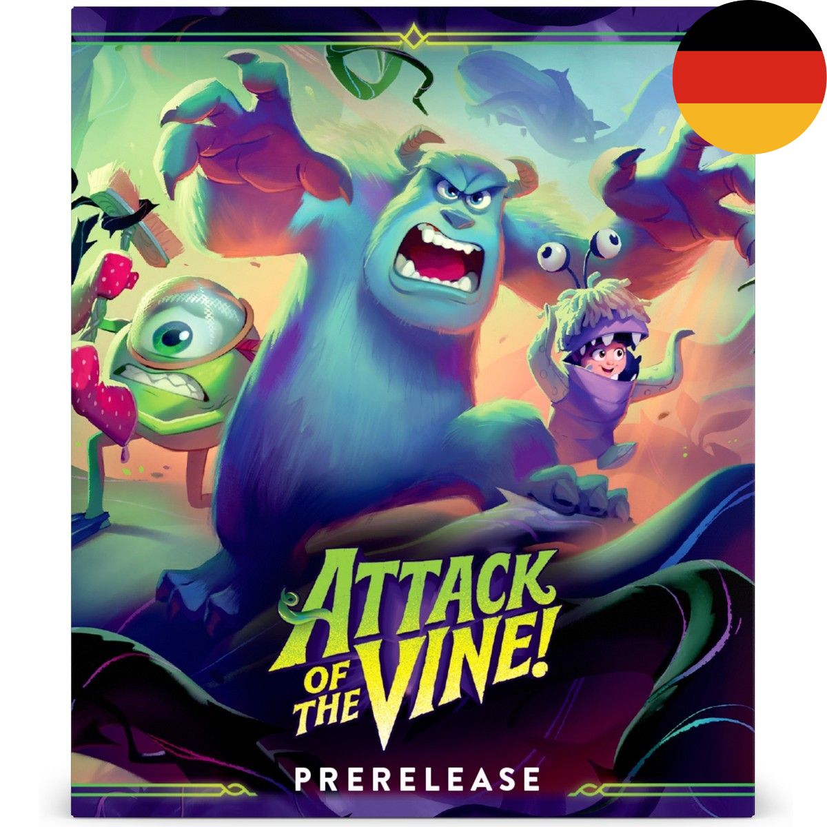 Disney Lorcana Angriff der Ranke ! Prerelease Kit Deutsch