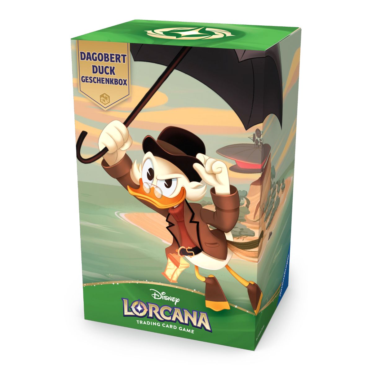 Disney Lorcana Dagobert Duck Geschenkbox Deutsch