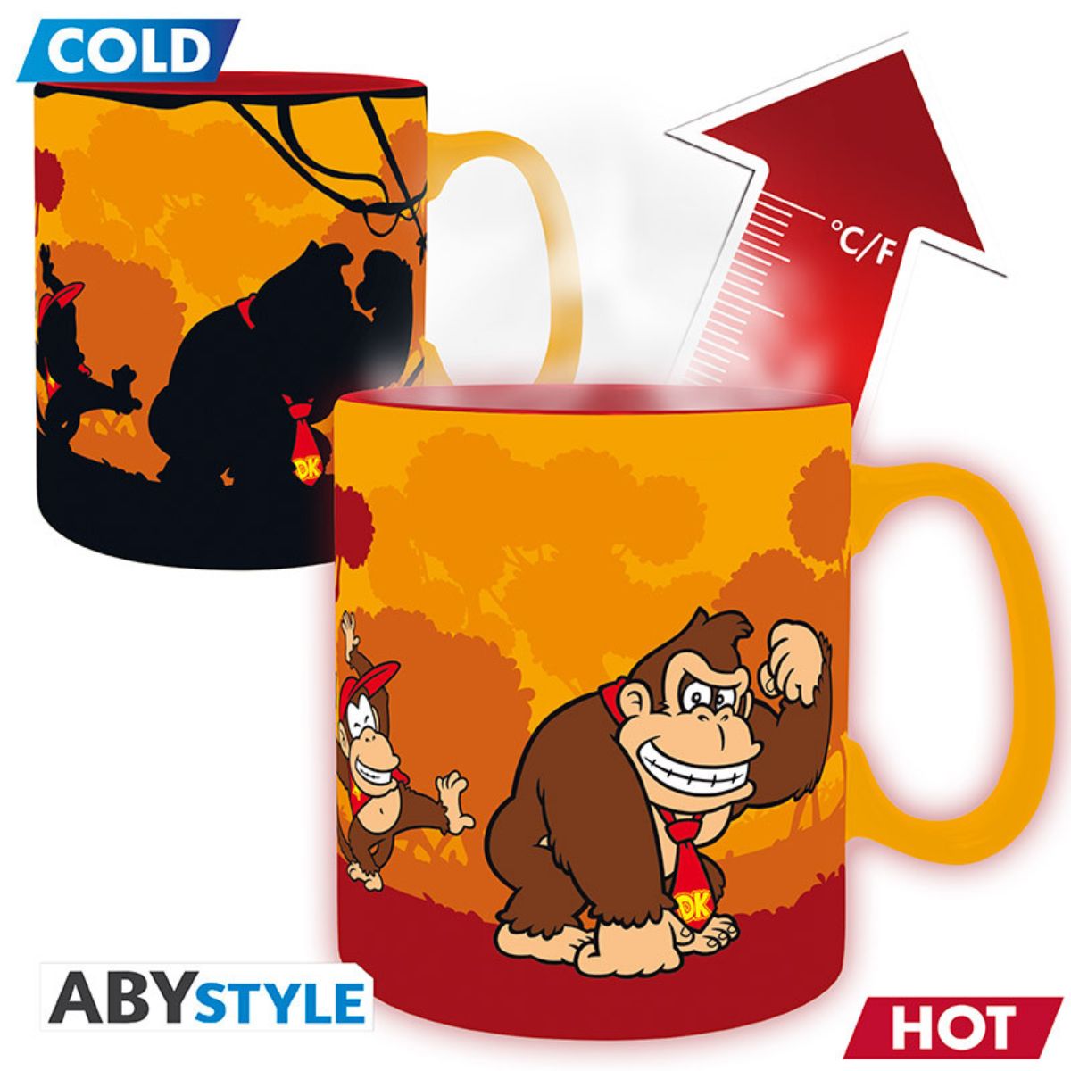 Donkey Kong Tasse Heat Change 460 ml