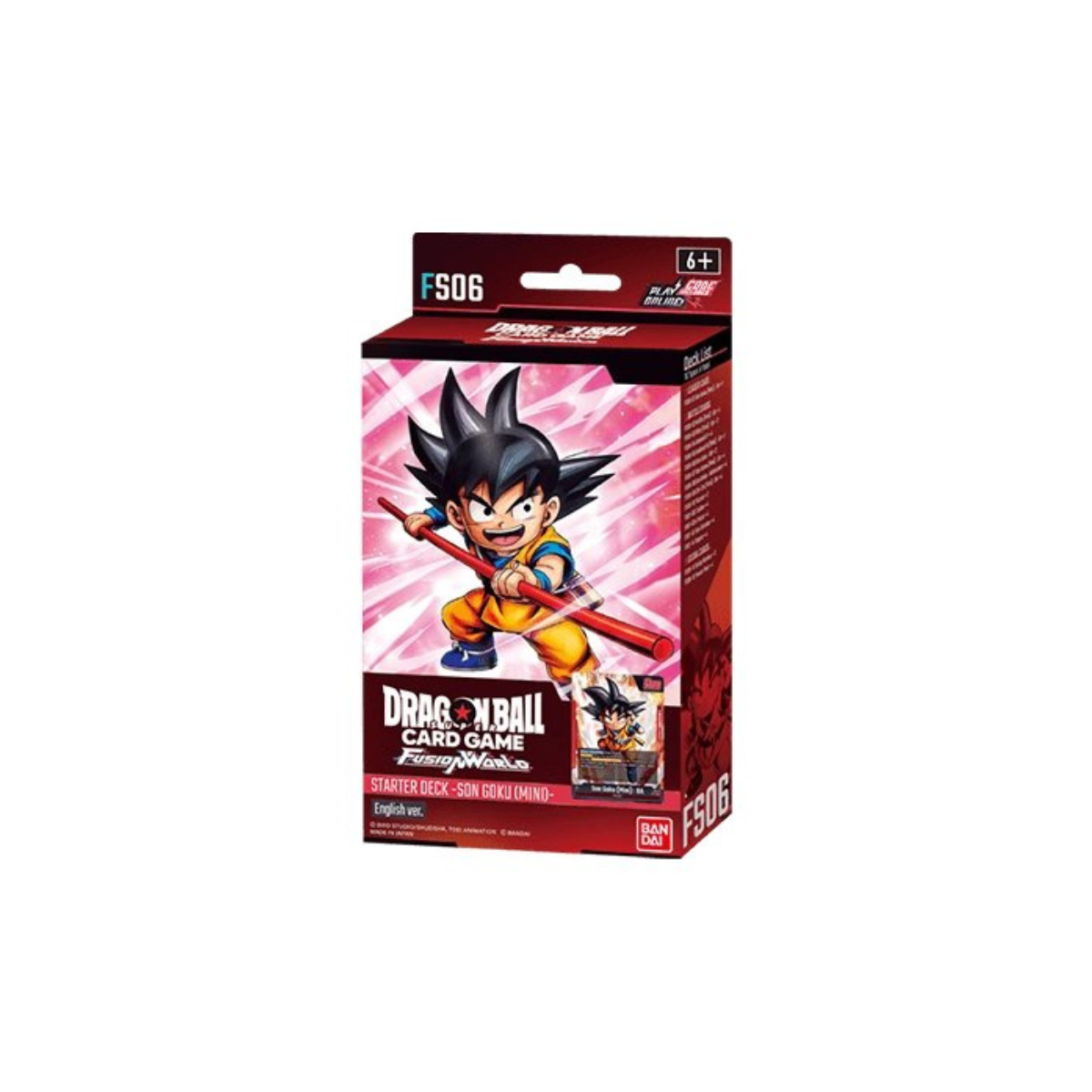 Dragon Ball Super Card Game - Fusion World FS06 Son Goku (Mini) Starter Deck - EN