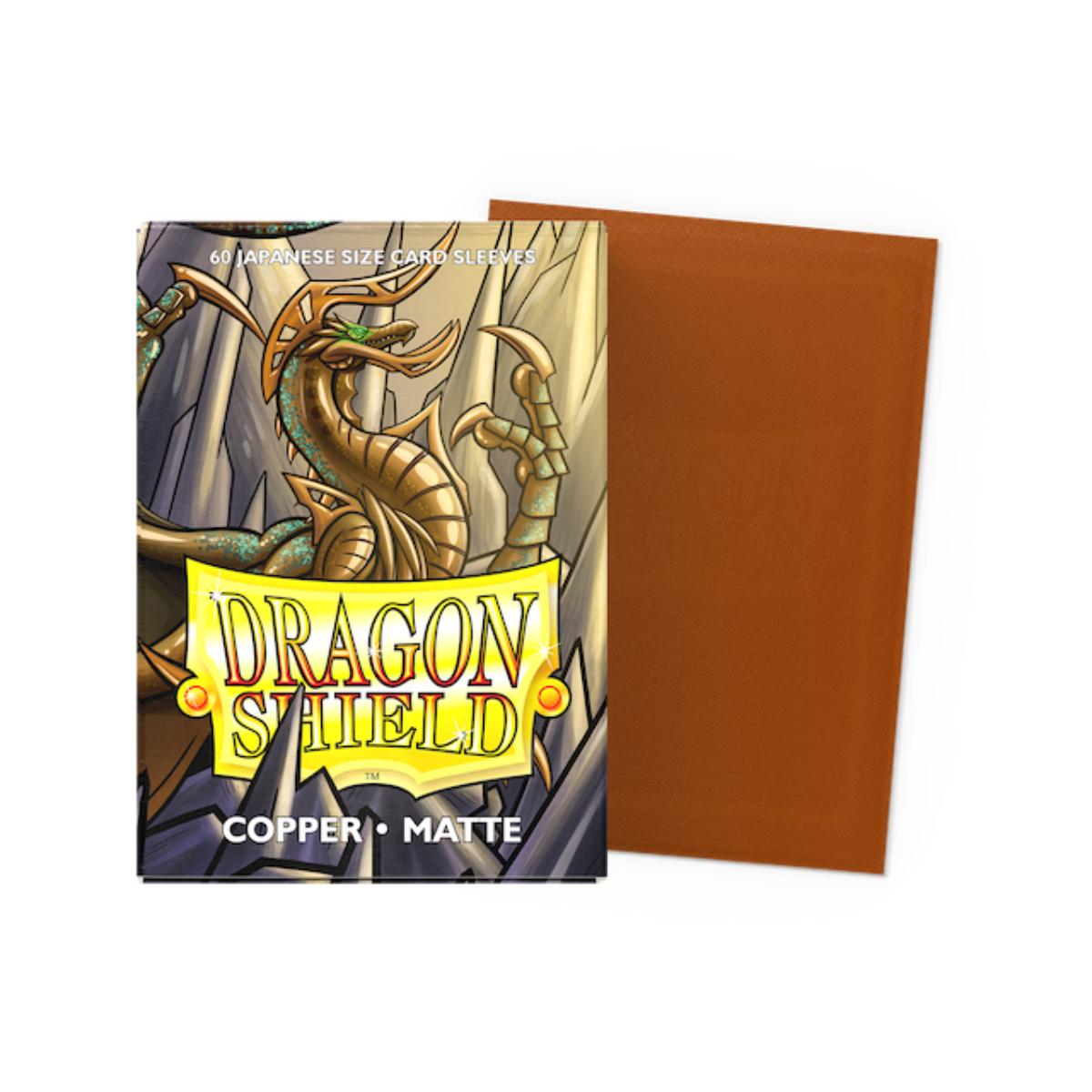 Dragon Shield Small Sleeves - Matte Copper (60 Sleeves)