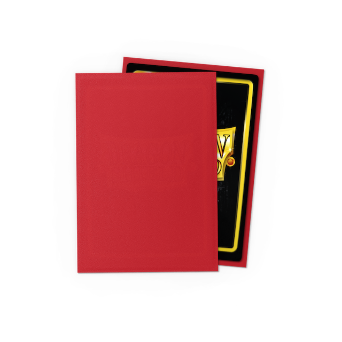 Dragon Shield Small Sleeves - Matte Crimson (60 Sleeves)