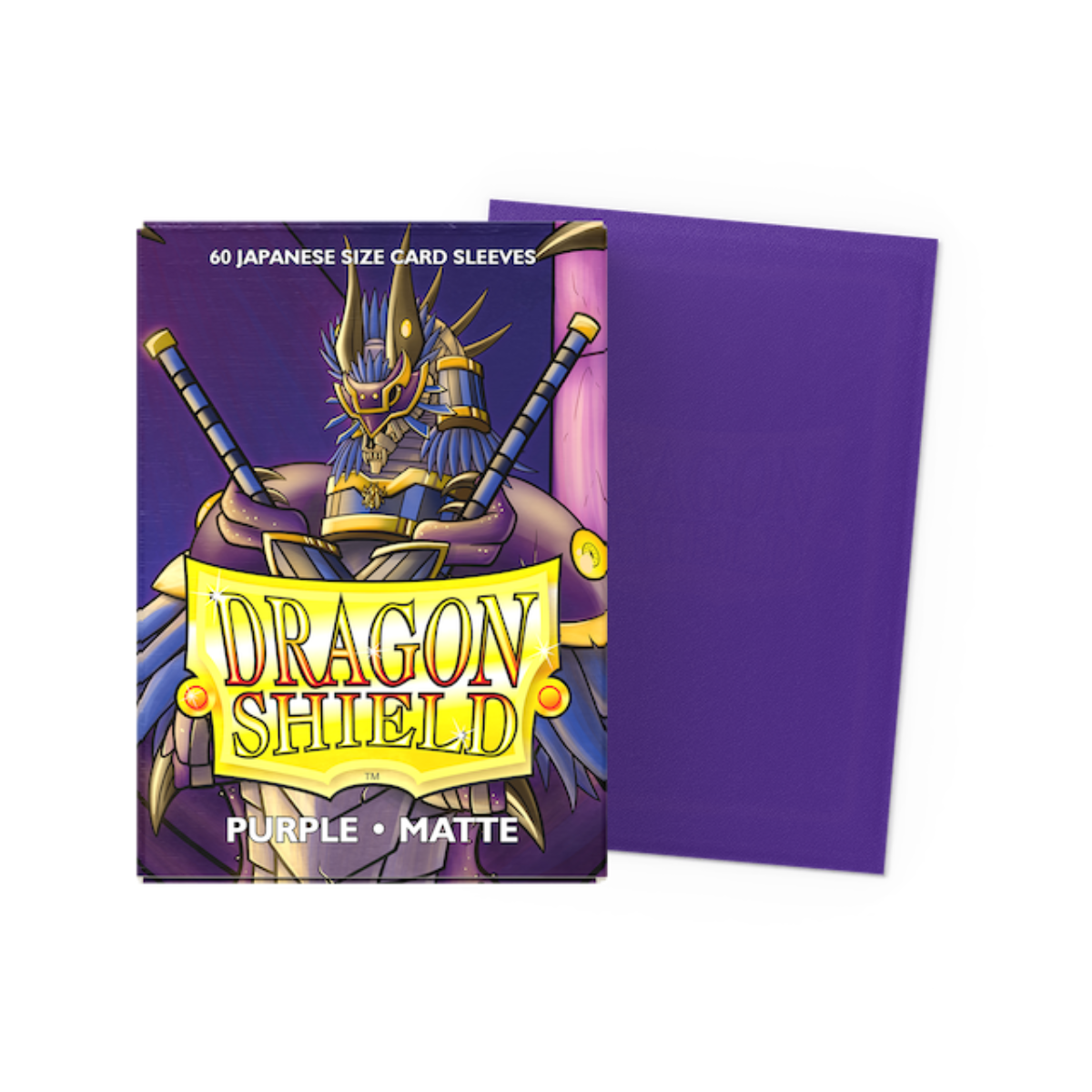 Dragon Shield Small Sleeves - Matte Purple (60 Sleeves)