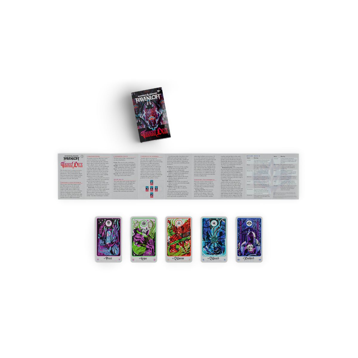 Dungeons & Dragons Ravenloft The Horrors Within Tarokka Deck Englisch