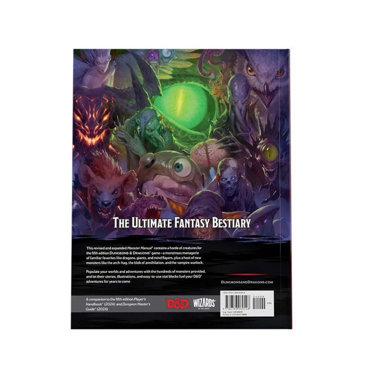 Dungeons & Dragons 2024 Monster Manuel Englisch