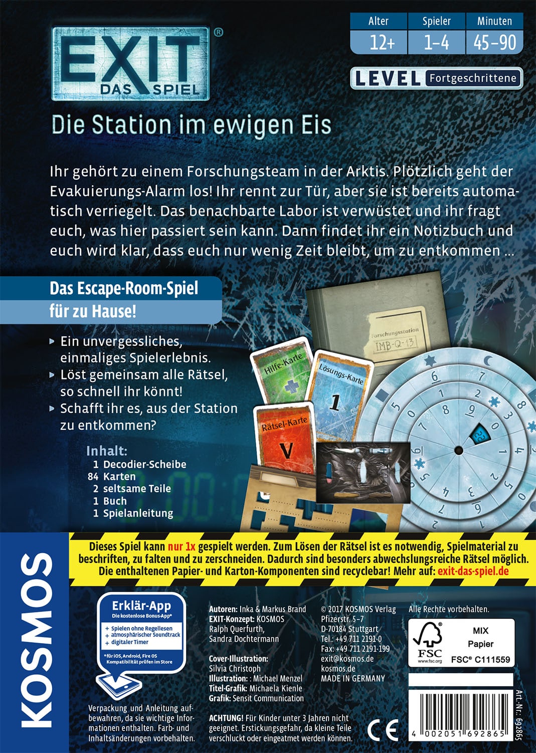 EXIT - Das Spiel: Die Station im ewigen Eis