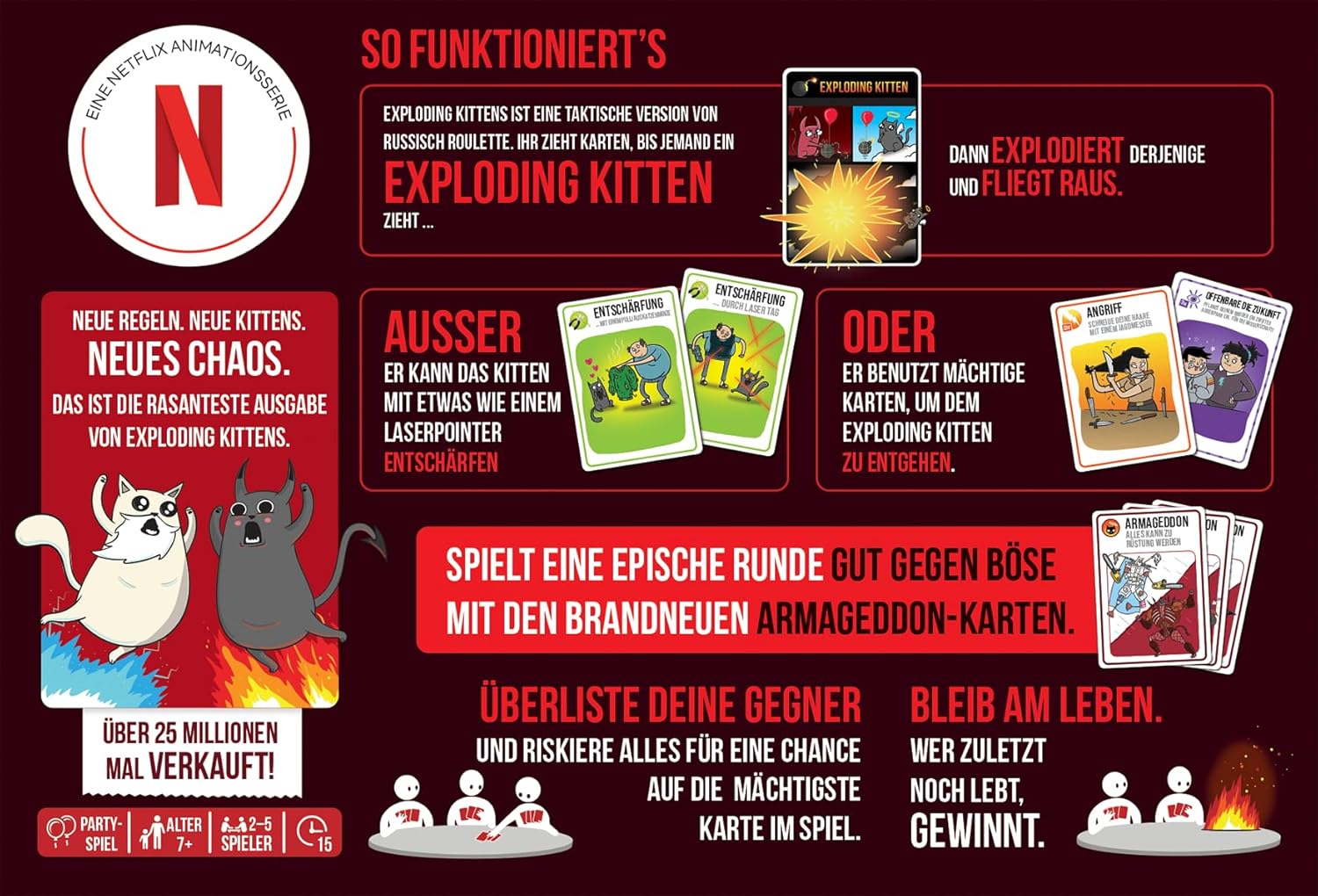 Exploding Kittens: Good vs. Evil