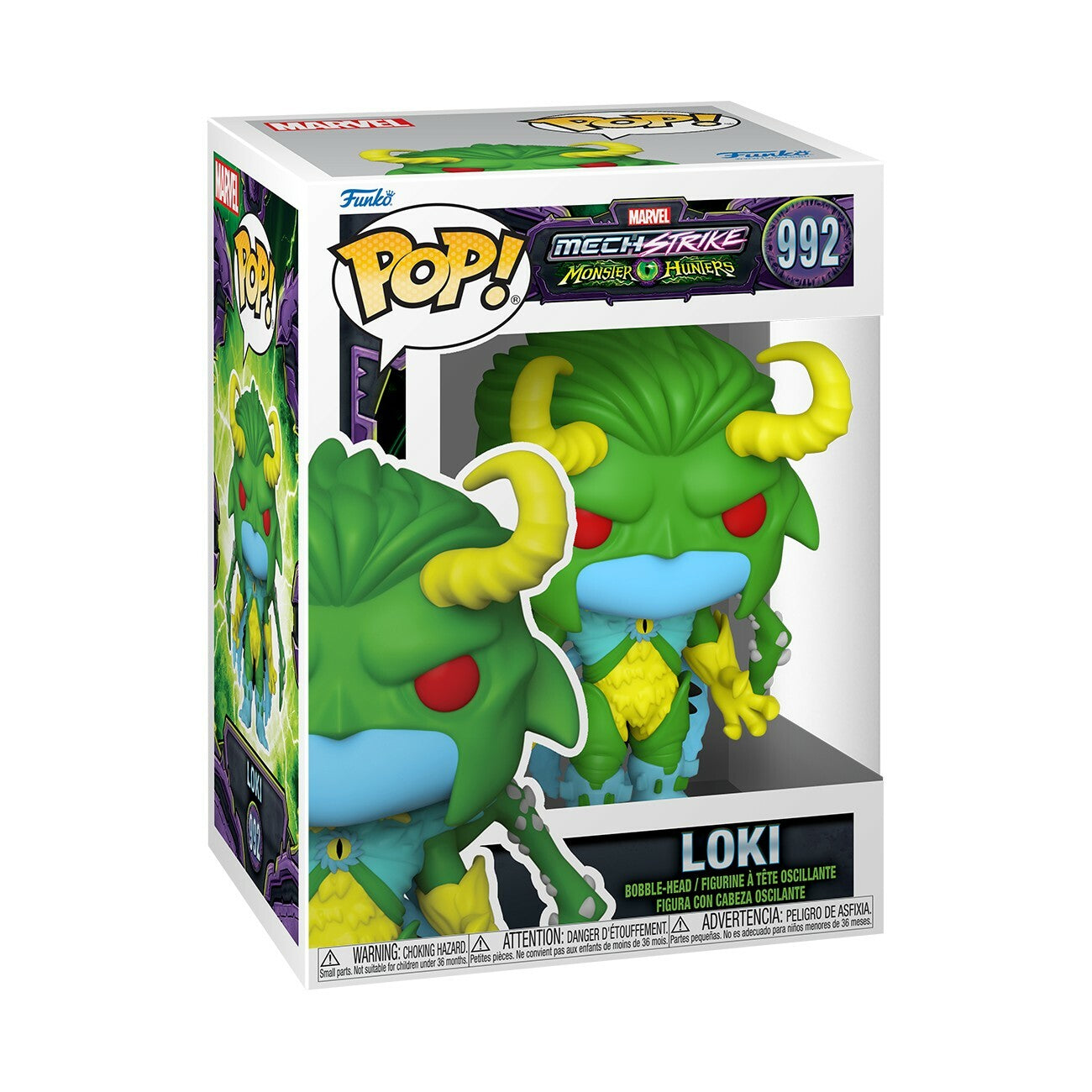 Funko POP! Marvel: Mech Strike Monster Hunters - Loki #992