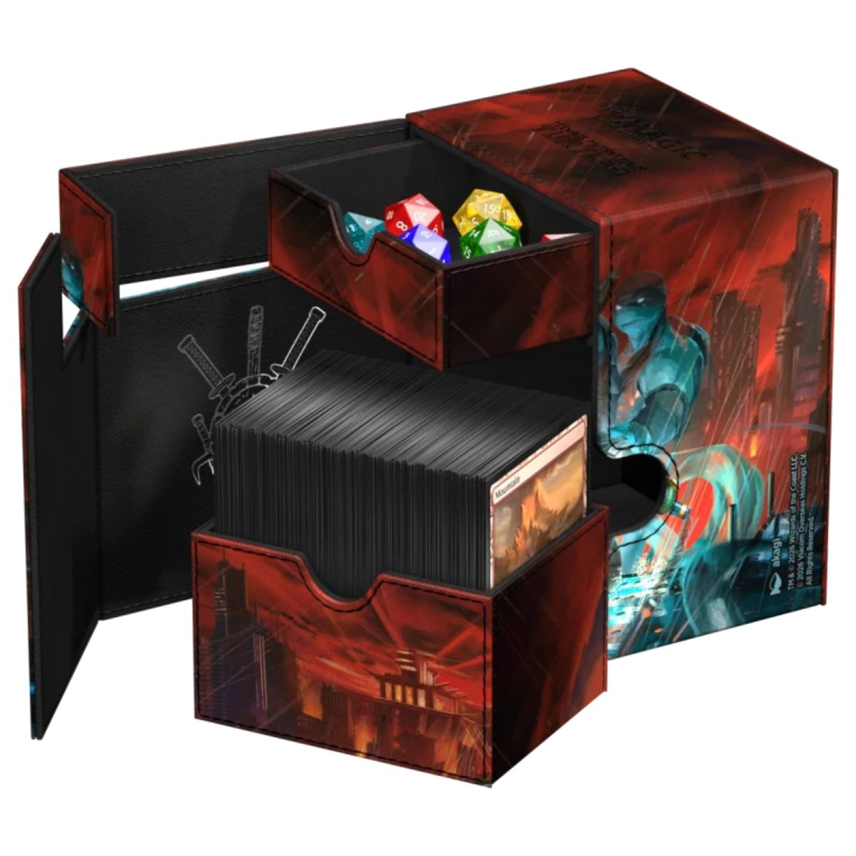 Flip'n'Tray 133+ Xenoskin Magic: The Gathering Teenage Mutant Ninja Turtles Last Ronin