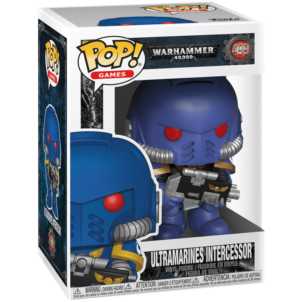 Funko POP! Games: Warhammer 40K - Ultramarine Intercessor #499