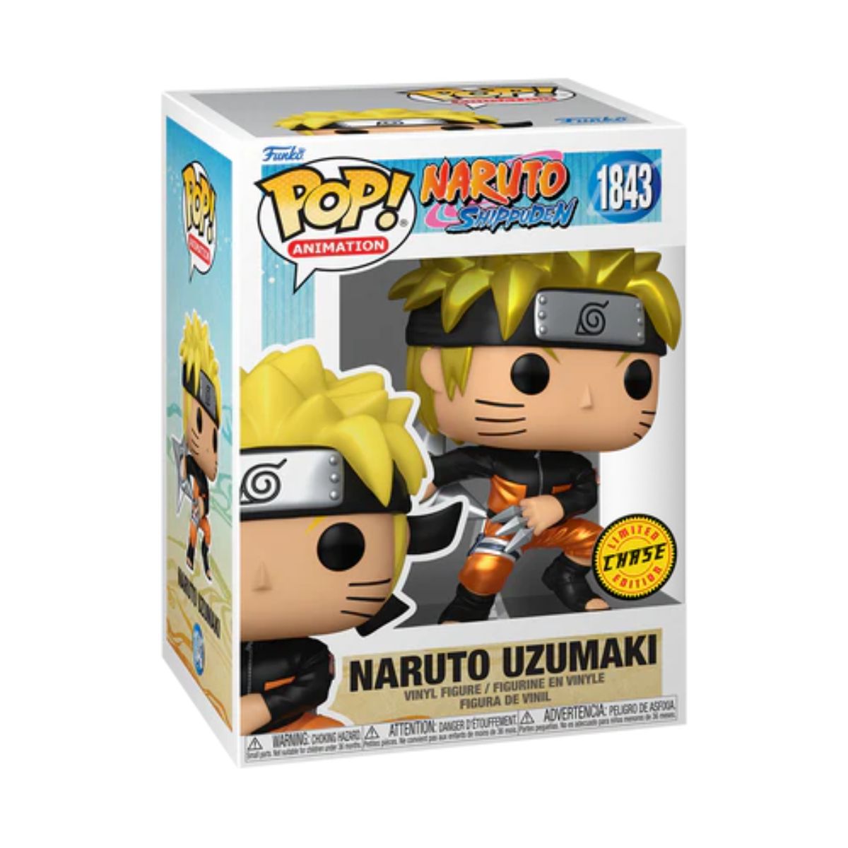 Funko POP! Naruto Shippuden Naruto Uzumaki #1843 (Chase)