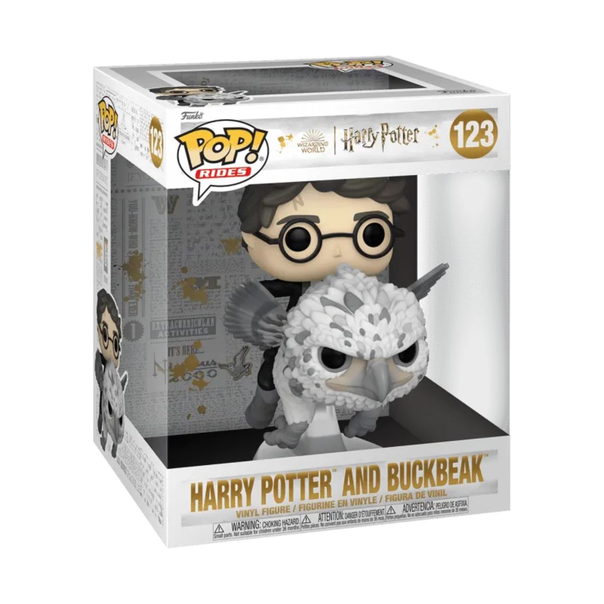 Funko POP! Rides DLX Harry Potter Harry & Buckbeak #123