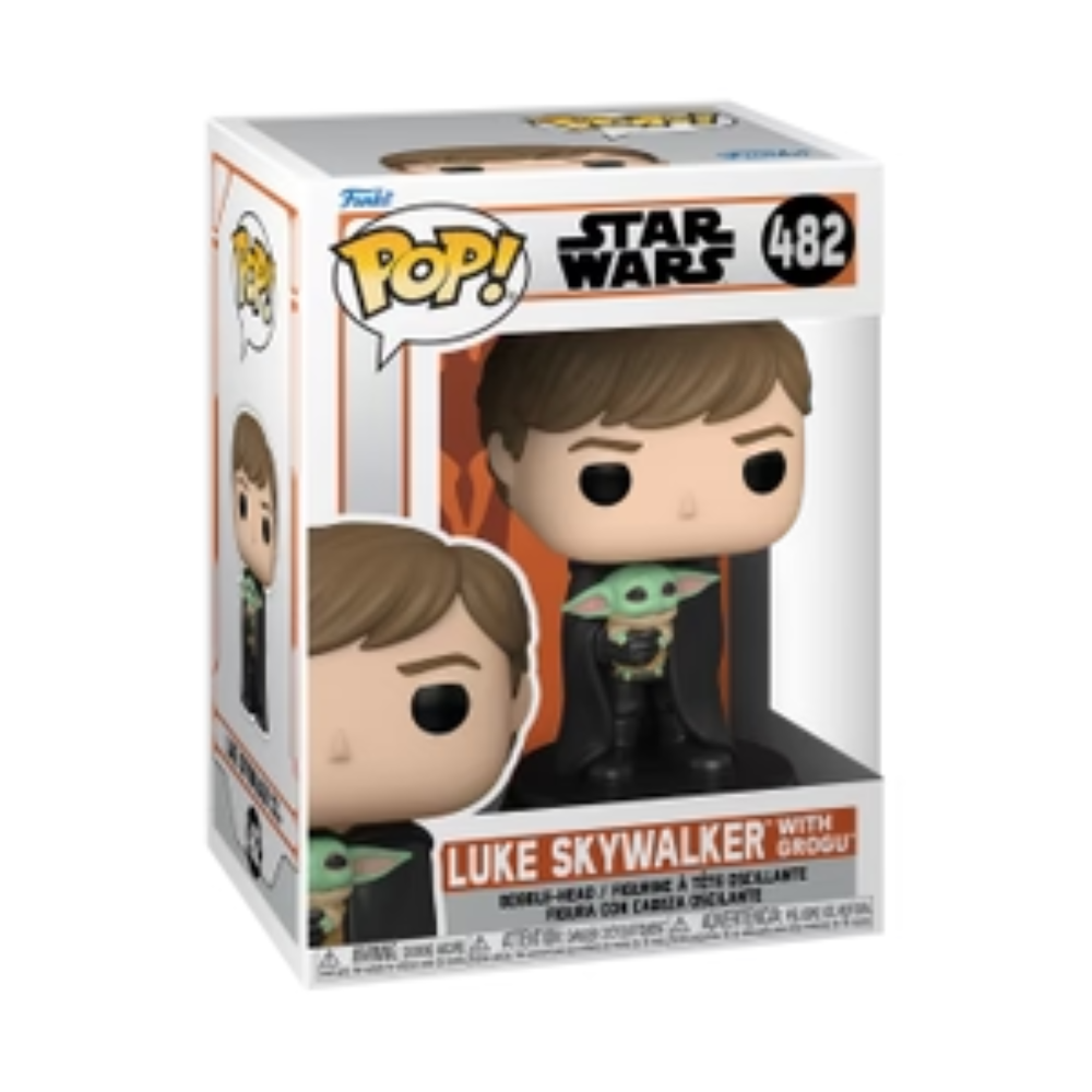 Funko POP! Star Wars - Luke Skywalker with Grogu #482