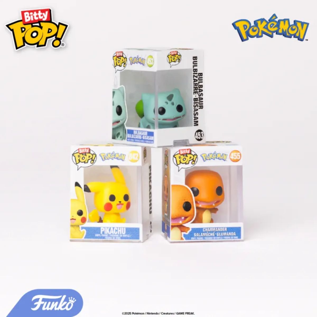 Funky Bitty POP! Pokémon Bisasam (4 Packs Series 3)