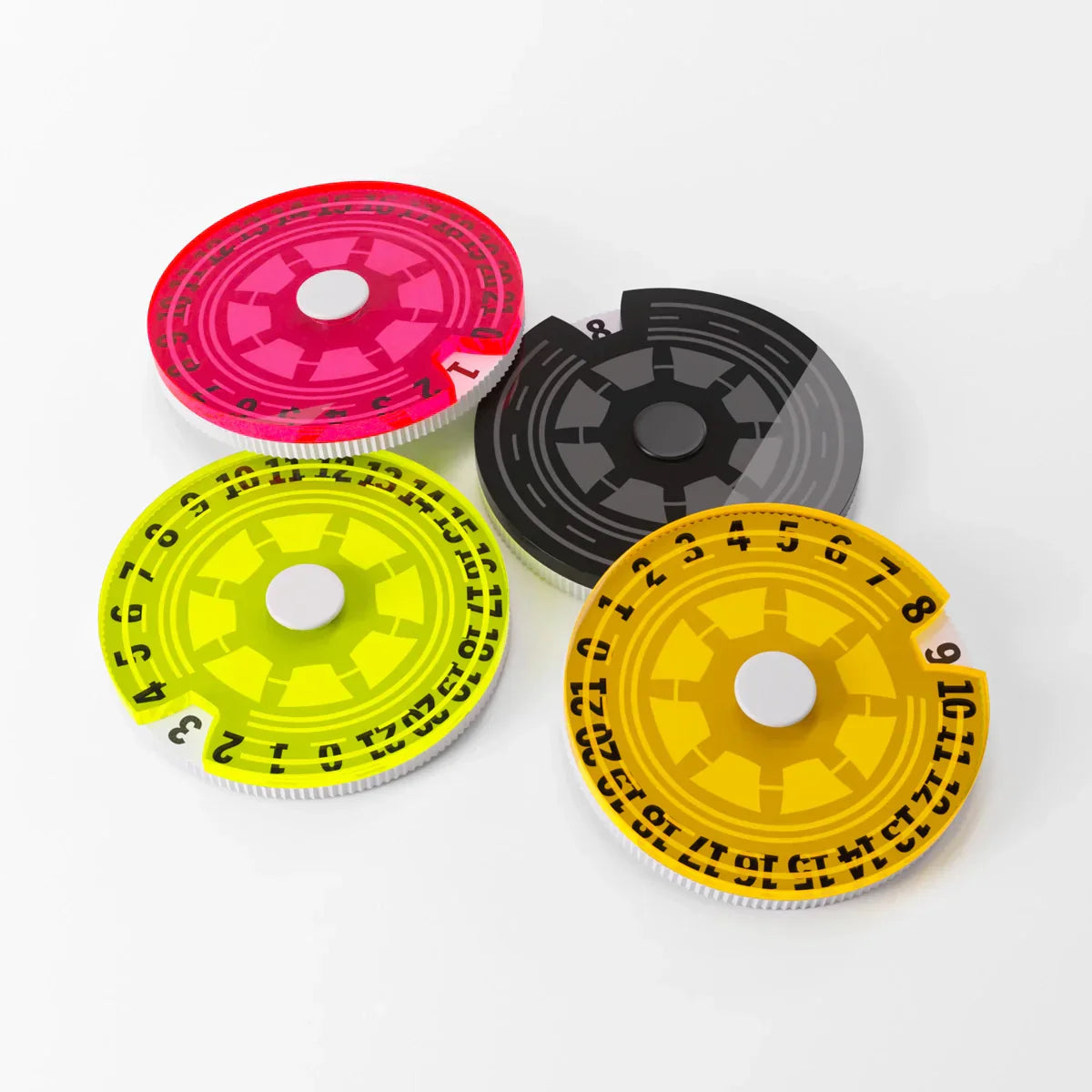 Gamegenic Life Counter Dials Schwarz