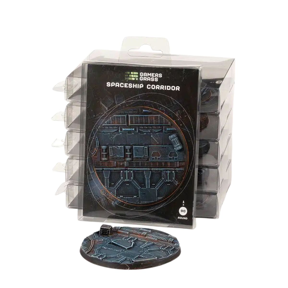 Gamers Grass Spaceship Corridor Bases, Round 90mm (x1)