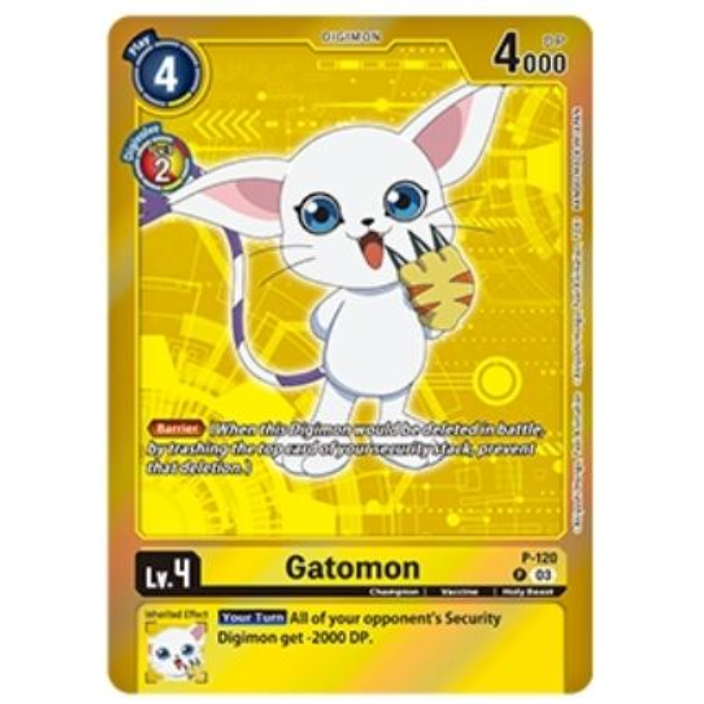 Digimon Card Game Adventure Box 3 AB03 Gatomon - EN