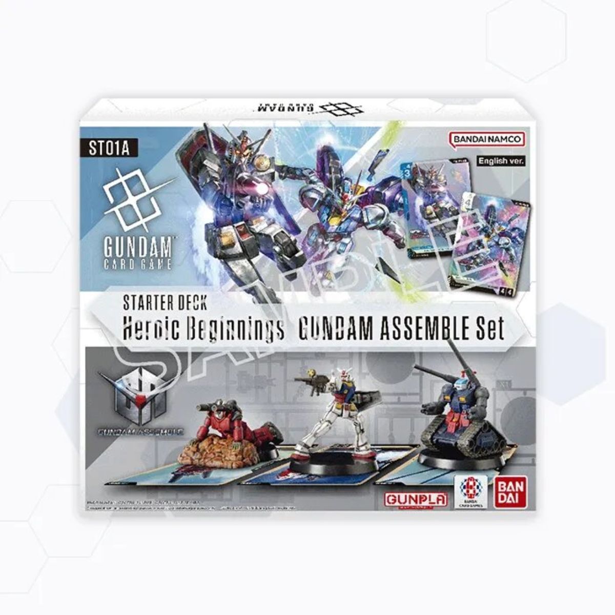Gundam Heroic Beginnings ST01A Starter Deck Set Englisch