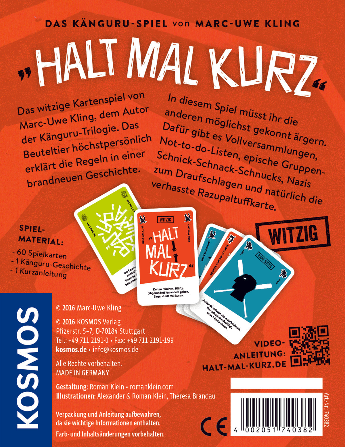 Halt mal kurz - Das Känguru-Spiel